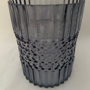 Blue vase/candle holder